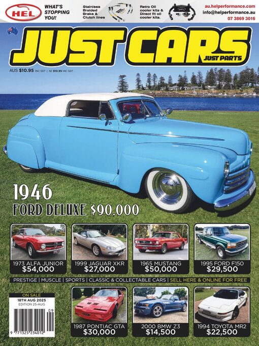Title details for Just Cars by JUST AUTO Classifieds Pty Ltd - Available